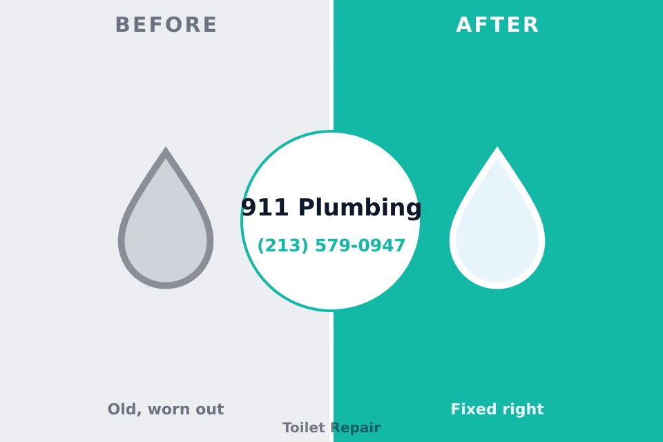 Before and after: plumbing repair Kutztown, PA
